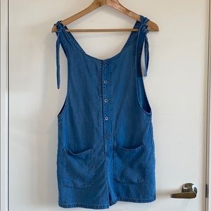 Denim Blue Overalls